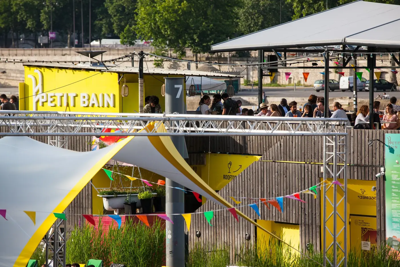 Le Petit Bain Rooftop, lieu privatisable à Paris