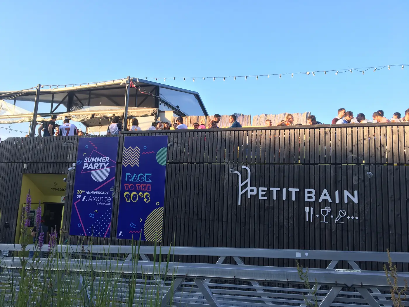 Le Petit Bain Rooftop, rooftop, Paris 13e, jusqu'à 150 personnes debout — photo 2