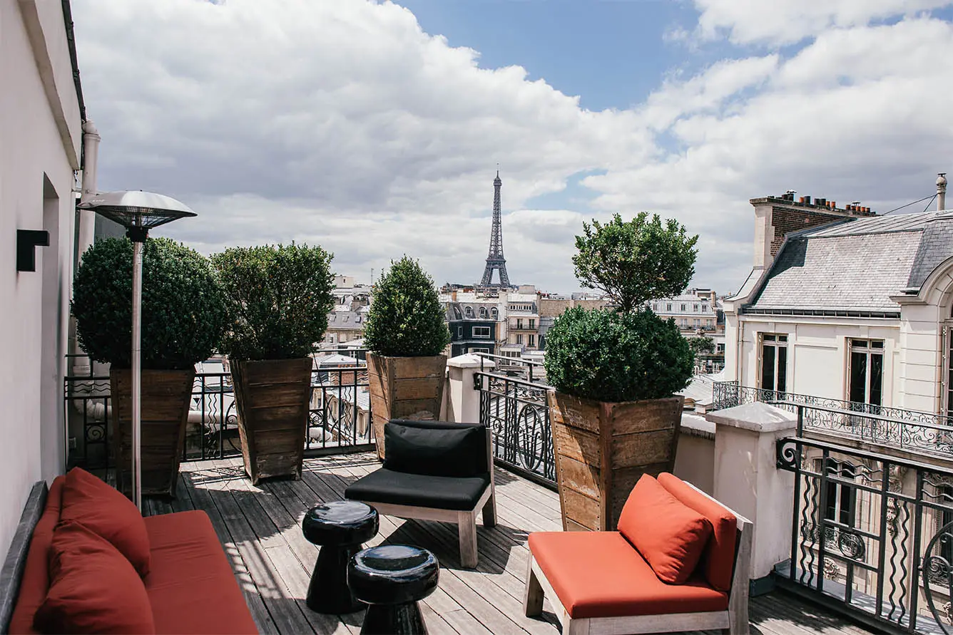 Suite Marignan Eiffel, rooftop, Paris 8e, jusqu'à 50 personnes debout — photo 5